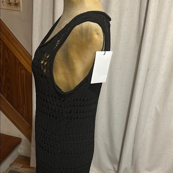 Theory Black Sleeveless Scoop Neck Maxi Gown - Picture 9 of 14